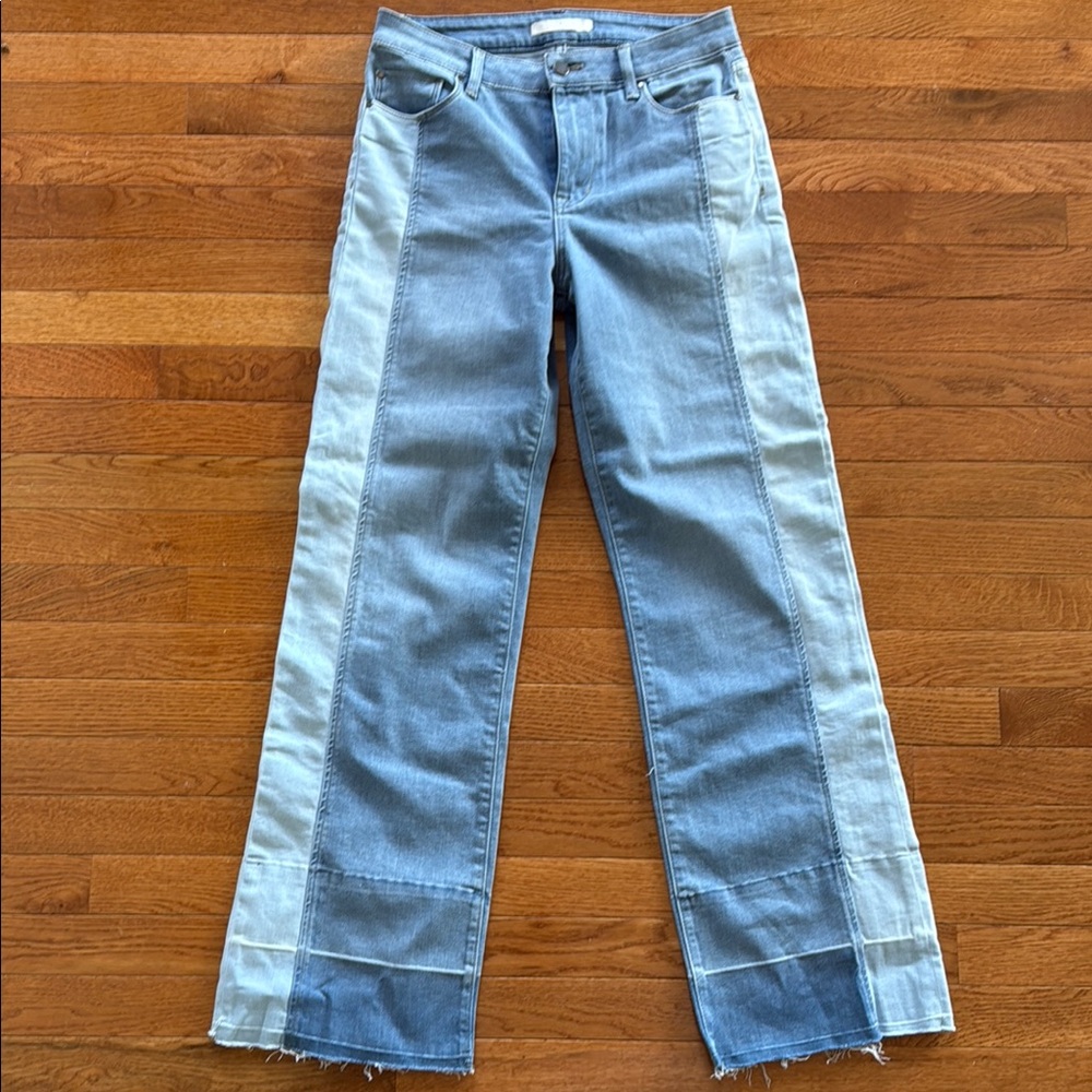 Women's Two-Tone Blue Jeans